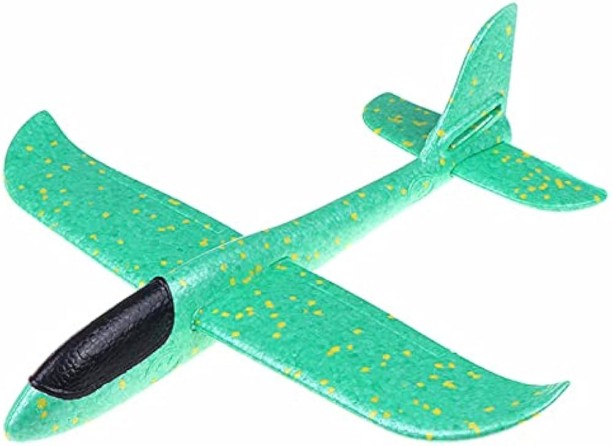 Umlozi Glider Throw Foam Airplane Large Throwing Foam Plane - Green
