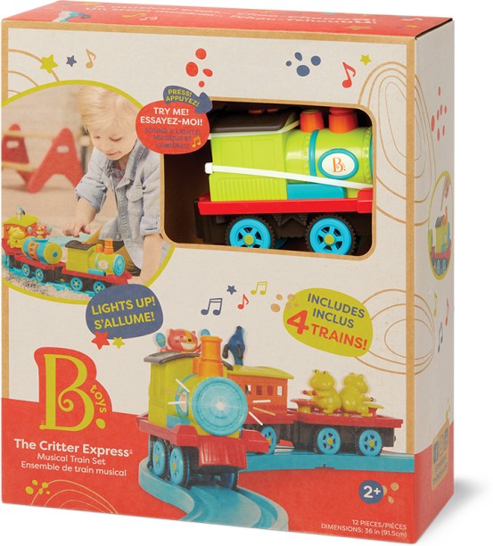B.Toys The Critter Express Train Set