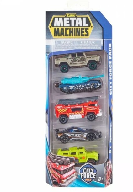 Battat Metal Machines Racing Car 5-Pack