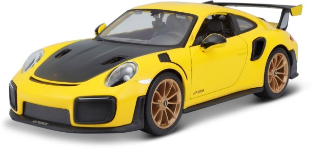 Maisto 1/24 Porsche 911 GT2 RS - Yellow
