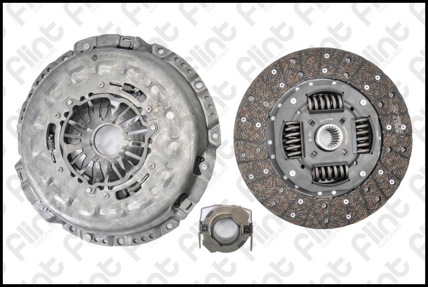 FLINT CLK1047WE(628332800) Clutch Kit HiLux GD6 2.4D 2.8DHilux Fortuner 2.4 2.8 GD-6 Revo 16- (6 Speed) Metal for  Toyota Hilux GD6 2.4/2.8 2016+ (6 Speed) Clutch Repair Kit for  Car