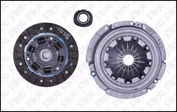 FLINT CLK644WE(R322MK) Clutch Kit (2-Year Warranty) Renault Clio-3 Megane 1.4 1.6Clio-3 1.4i 16V 99-06 LAGUNA 1.6 RT RTE 79KW 99-01 Sandero 1.6 08- Premium Clutch Metal for  Renault Clio-3 1.4/1.6 99-2006::Renault Megane 1.4/1.6 99-2006::Renault Laguna 1.6 RT/RTE 79kw 99-2001::Renault Sandero 1.6 2008+ Clutch Repair Kit for  Car