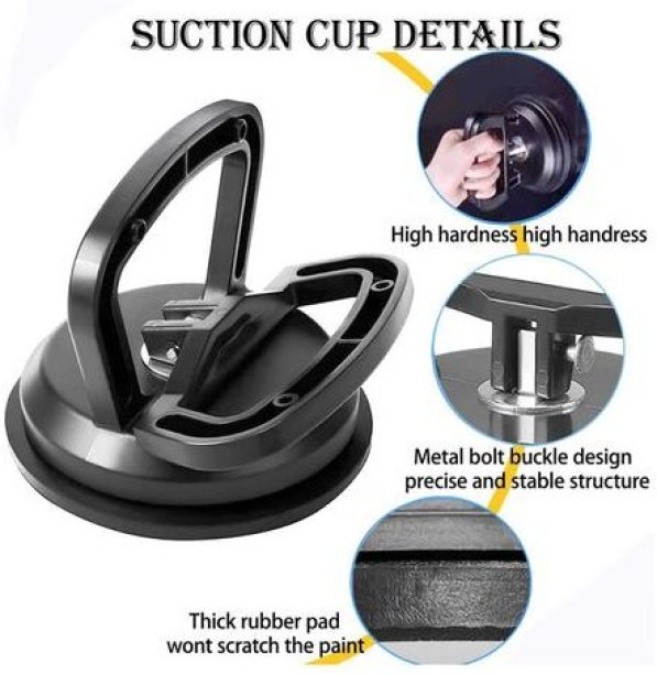 ELCTRO WORLD 2-Piece All-Purpose Car Body Dent Repair Puller Suction Cup AG-13 Rubber for  ANY Transfer Case Repair Kit for  Car