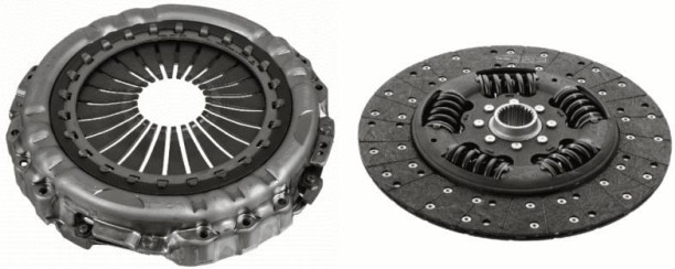 FLINT CLK1202HD(3400700601) HD Clutch Kit (Renault K440T K440p K380P 2013-)(Renault C440P C440T C460T 2013-) (Volvo FMX II 460 2013-) Metal for  Heavy Duty Clutch Renault K440T/K440P 2013+::Heavy Duty Clutch Renault C440P/C440T/C460T 2013+::Heavy Duty Clutch Volvo FMX II 460 2013+:: Clutch Repair Kit for  Truck
