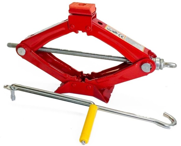 Scissor Jack BS-2747 Jack - 3.0Ton -Red Metal for  Car Transfer Case Repair Kit for  Car