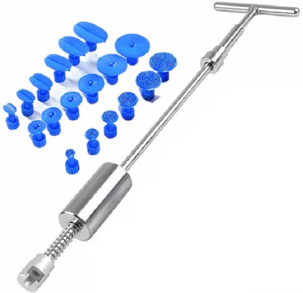 ELCTRO WORLD Car Dent Puller Kit with Slide Hammer & tabs Stainless Steel for  ANY Transfer Case Repair Kit for  Car