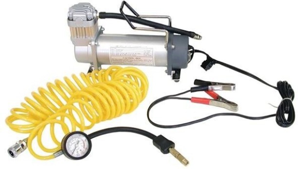 Carco Heavy Duty Air Compressor - 12 Volt - 72LPM Aluminium for  All AC Repair Kit for  Car