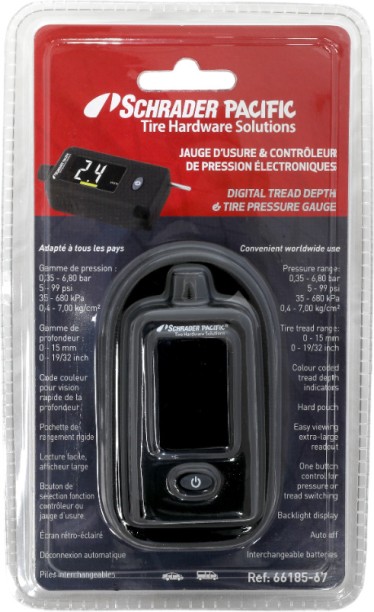 Selago 66185-67 Electronic Pressure and Thread depth Gauge for  All Sensor for  Car