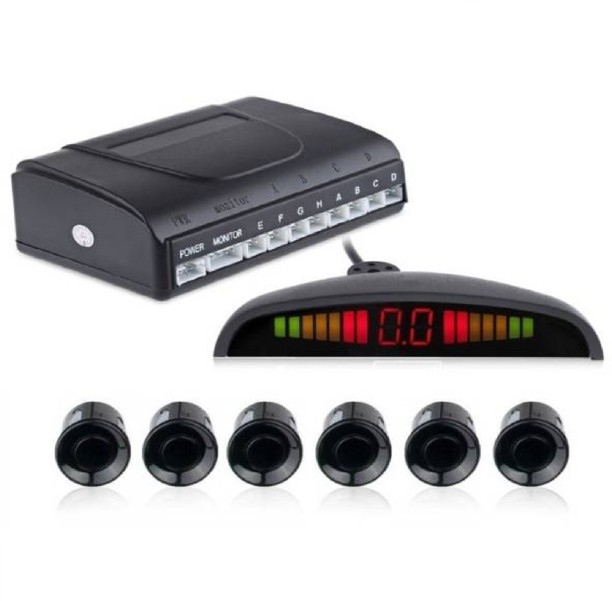 Ashcomonline Advanced Auto Parking Sensor with LED Display & Voice Alert N/A for  N/A Sensor for  Car
