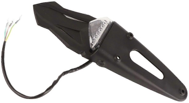 Bike Spare Parts 9442111223984 Basic Twin-tube Motorcycle Rear Fender Tail Light Brake Lamp 12 LEDs Dirt Bike Mudguard Taillight Replacement for Certain for  universal Shock Absorber for  motobike