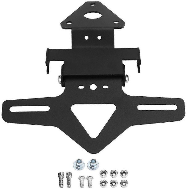 MN 9442111214333 Basic Twin-tube Rear Tail Tidy Fender Eliminator Kit License Plate Holder for  universal Shock Absorber for  motobike