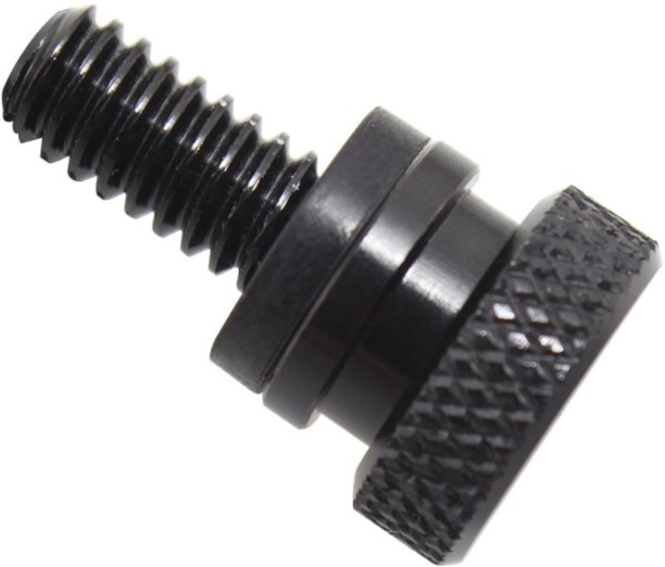 Bike Spare Parts 9442111283018 Basic Twin-tube (Black)Knurled Fender Seat Bolt Screw Ot01578 for Sportster for  universal Shock Absorber for  motobike