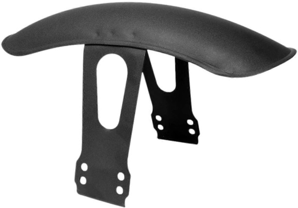 JH 9442111317577 Basic Twin-tube (Black)Motorcycle Front Fender Mud Splash Guard Easy to Install Directly Replace Retro for  universal Shock Absorber for  motobike