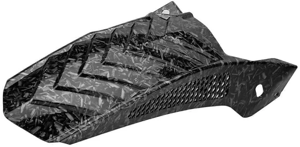 MN 9442111331399 Basic Twin-tube (Forged pattern)Rear Fenders Motorcycle Mudguard ABS Short Mud Guard For Click125 Motocross Accessories for  universal Shock Absorber for  motobike