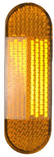 OH 9442111218577 Basic Twin-tube Motorcycle Plastic Front Fork Reflectors Safety Warning Bicycles Reflectors Waterproofed Adhesive Bike for  universal Shock Absorber for  motobike