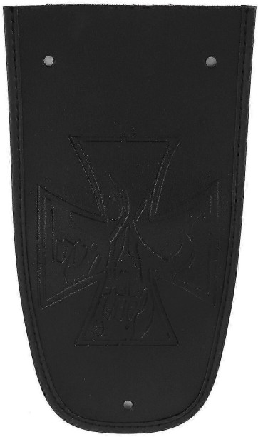 Bike Spare Parts 9442111223915 Basic Twin-tube Motorcycle Rear Fender Bib Cover Decorative Pad Crossed Pattern Compatible with Certain Models for  universal Shock Absorber for  motobike