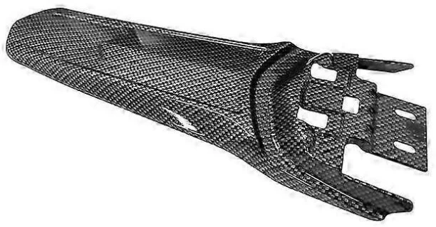 MN 9442111250256 Basic Twin-tube for Sur Ron Light Bee X Rear Tail Fender Motorcycle Accessories Mudguard Extended Talaria Scooter E- for  universal Shock Absorber for  motobike