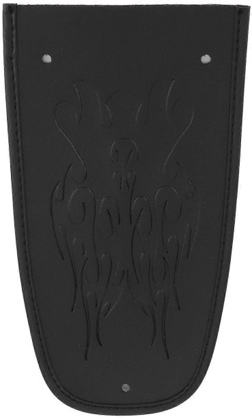 Bike Spare Parts 9442111213039 Basic Twin-tube Decorative Motorcycle Fender Cover Faux Leather Flame Pattern Fits XL 883 1200 48 Black for  universal Shock Absorber for  motobike