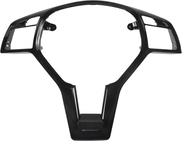 Gocutte Car Steering Wheel Frame Trim Cover Plastic Horn Pad