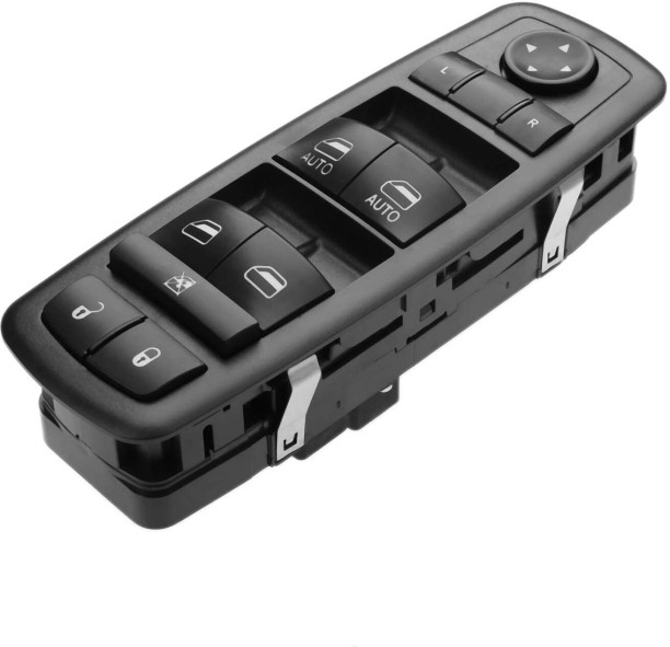 RAR Master Power Window Switch 68231805AA - Front Left Driver Side, Replacement for Chrysler 200 300 Dodge Charger Ram 4 Window Switch Plastic