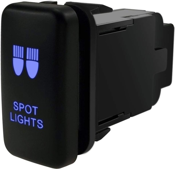 FocusOutdoor Push Button Spot Light Switch: Toyota Hilux/Fortuner 2016+ Headlight Levelling Switch Plastic