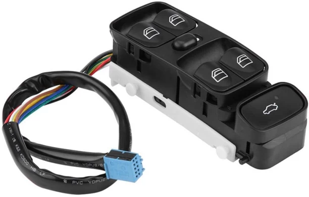 Gocutte Power Control Window Switch Button Window Switch Plastic