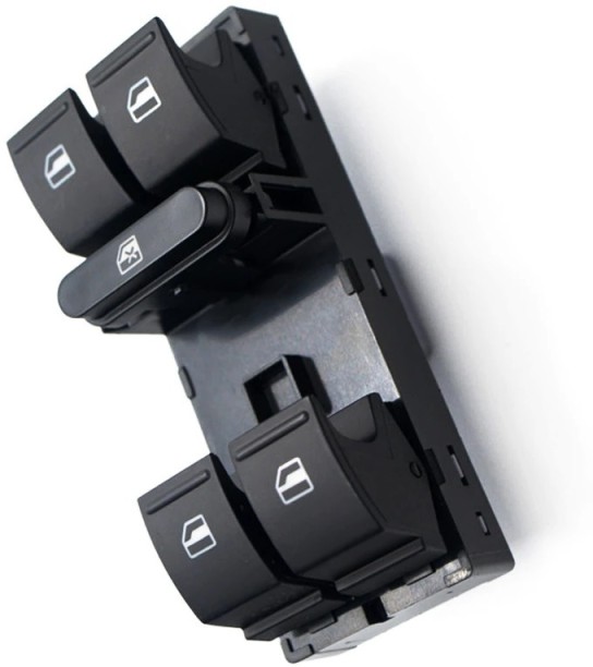 APSC Window Switch Compatible With VW Golf 5/6 Jetta MK5/6 Tiguan Touran Passat B6/7 1K4959857BB Window Switch Plastic