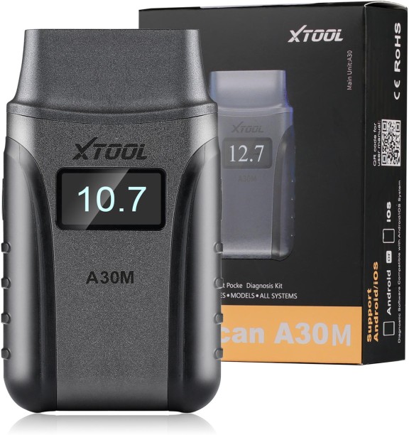 XTOOL Anyscan A30M Wireless Full System Scanner for Android & iOS Vehicle Tool Kit