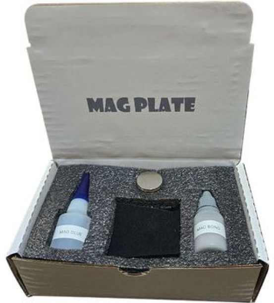 MAG PLATE High Speed Magnetic Number Plate Kit Front & Back Vehicle Tool Kit