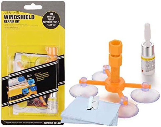 Happyfun Windshield Repair Kit - Professional Grade DIY Glass Chip Fix Kit for Car & Home Windshields Vehicle Tool Kit