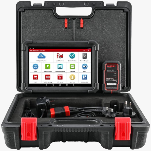 LAUNCH X431 PRO 3 APEX DIAGNOSTIC TOOL WITHOUT NON-16 PIN ADAPTERS Vehicle Tool Kit