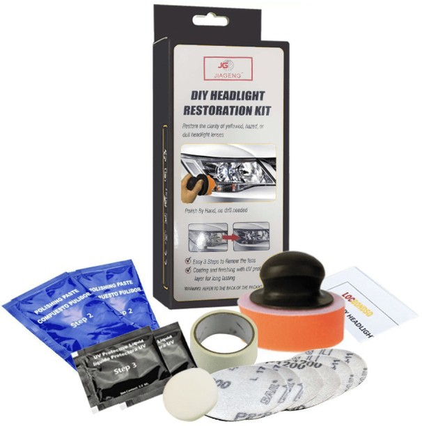 Generic GB DIY Headlight Restoration Vehicle Tool Kit