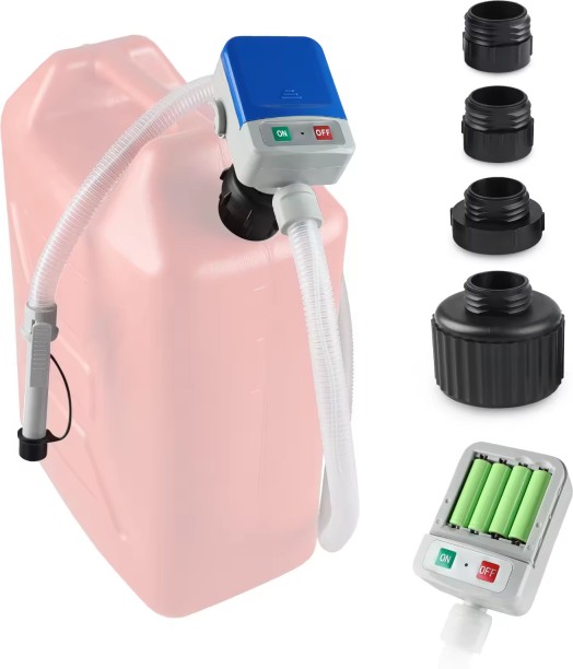 Fantasy Town Fuel Transfer Pump,2.4GPM Fuel Transfer Pump with Auto-stop Sensor Leak Protection Vehicle Tool Kit