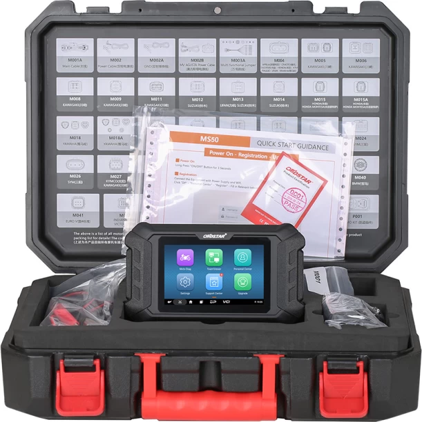 OBDSTAR MS50 MOTORCYCLE DIAGNOSTIC TOOL Vehicle Tool Kit