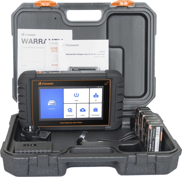 FOXWELL i70TS Automotive Diagnostic & TPMS Scanner Vehicle Tool Kit