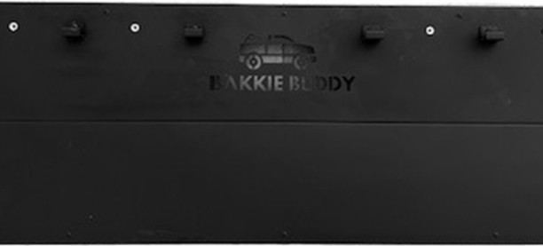 BAKKIE BUDDY Economic Loading Bay Separator & Organizer Black Powder Coated 1500mm Vehicle Tool Kit