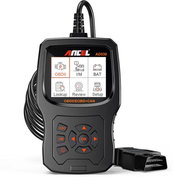 ANCEL AD530 Engine Scanner + Battery Check function Vehicle Tool Kit