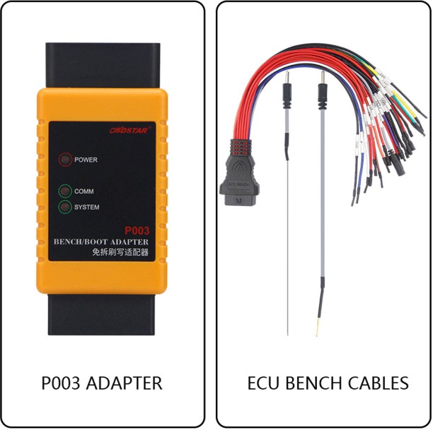 OBDSTAR P003 Bench/Boot Adapter Kit Vehicle Tool Kit
