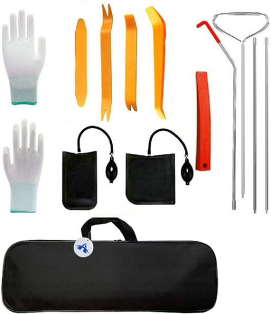 ALANES Universal Car Lock Out Emergency Tools Kit Vehicle Tool Kit
