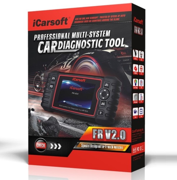 ICARSOFT FR V2.0 Diagnostic Tool For Citroen/Peugeot/Renault/Dacia Vehicle Tool Kit