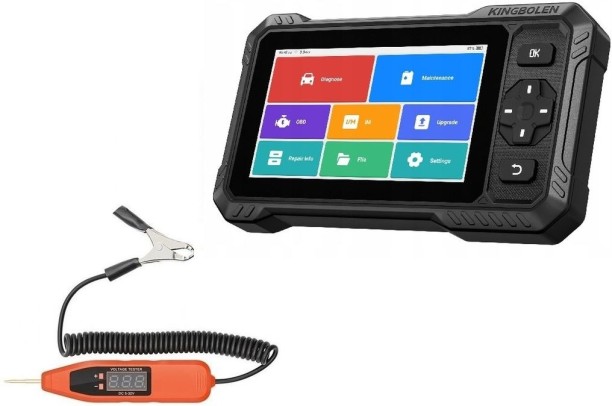 KINGBOLEN S6 Elite Full System Scanner, 15 Resets, Bi-Directional, CAN FD Vehicle Tool Kit