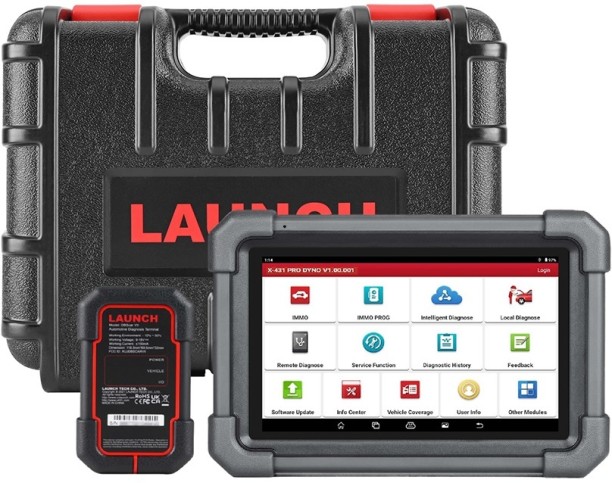 LAUNCH X431 PRO DYNO FULL SYSTEM DIAGNOSTIC TOOL (WITHOUT NON-16PIN ADAPTERS SET) Vehicle Tool Kit