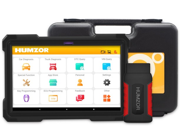 HUMZOR NEXZDAS ND666 ELITE DIAGNOSTIC TOOL FOR CARS AND TRUCKS Vehicle Tool Kit