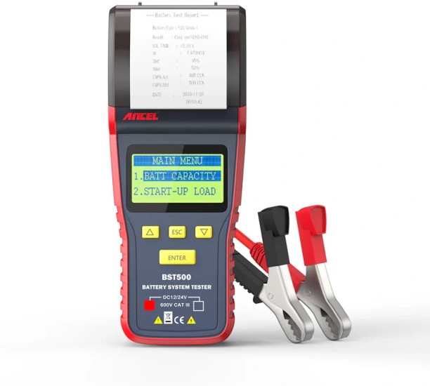 ANCEL BST500 12/24V BATTERY TESTER Vehicle Tool Kit