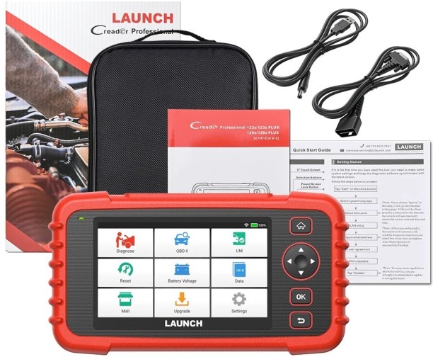 LAUNCH CReader CRP129X Plus Full System Diagnostic Tool Vehicle Tool Kit