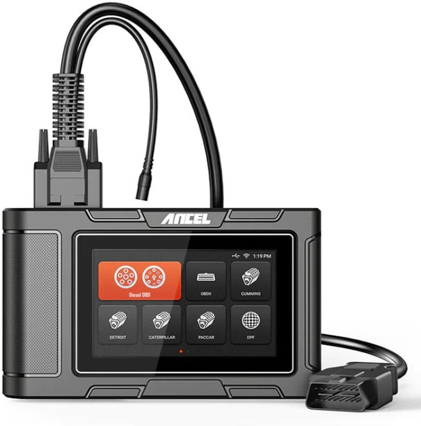 ANCEL HD3400 DIAGNOSTIC TOOL FOR AMERICAN TRUCKS Vehicle Tool Kit