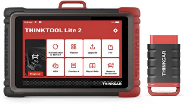 ThinkCar THINKTOOL Lite 2 7-Inch Professional OBD2 EOBD Diagnostic Tool Scanner Vehicle Tool Kit