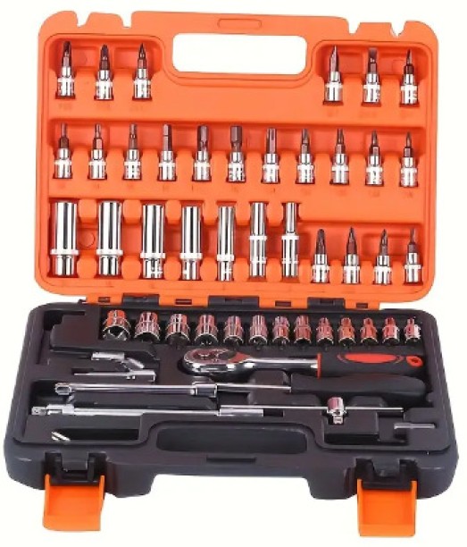 53-PCS Combination Repair Tool Set Car 53 PCS Combination Repair Tool Set Car Vehicle Tool Kit