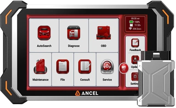 ANCEL DS600 BT FULL SYSTEM DIAGNOSTIC TOOL Vehicle Tool Kit
