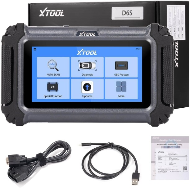 XTOOL D6S FULL SYSTEM DIAGNOSTIC TOOL + SPECIAL FUNCTIONS Vehicle Tool Kit